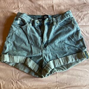 BDG Women's Jean Shorts - Light Blue